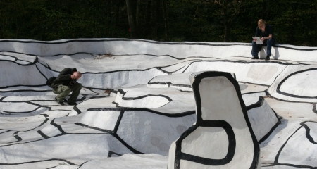 Le jardin d'émail de Dubuffet