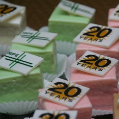 gateau des 20 ans de RIPE