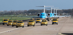 Les derniers Fokker à Schiphol