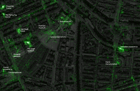 Tweets à Amsterdam museumplein