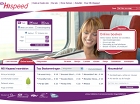 Le site Hispeed, un grand sourire, mais pas le mien